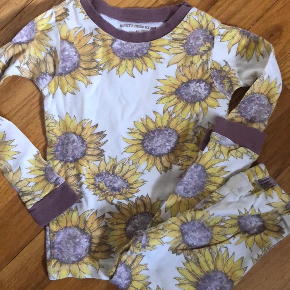 Sunflower pajama set